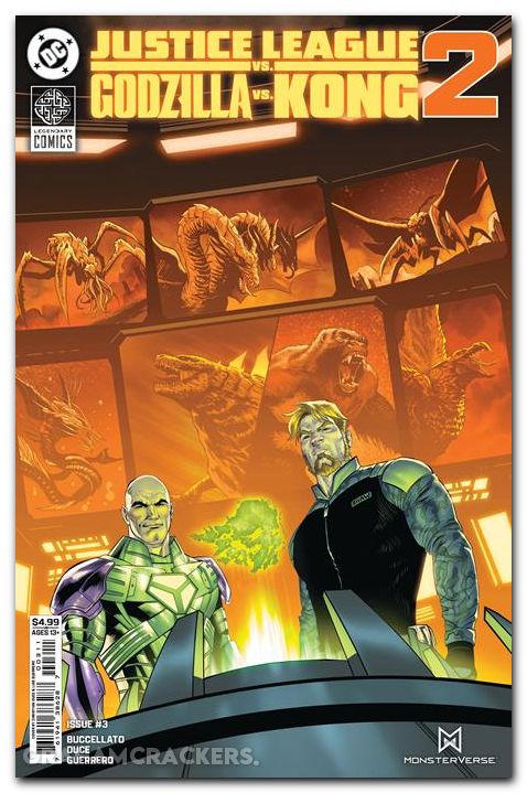 Justice League Vs Godzilla Vs Kong 2 #3 (2025) cover a