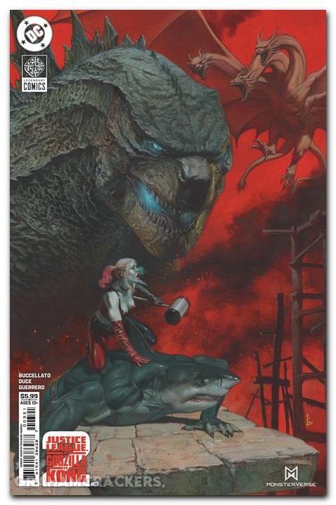 Justice League Vs Godzilla Vs Kong 2 #3 (2025) cover b federici variant