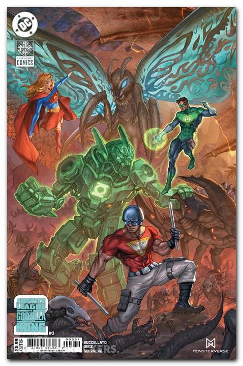 Justice League Vs Godzilla Vs Kong 2 #3 (2025) cover c quah variant