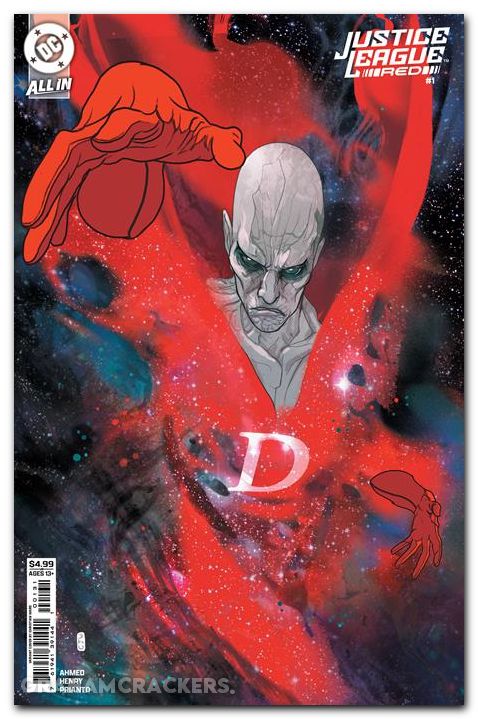 Justice League Red #1 (2025) cover c ward variant