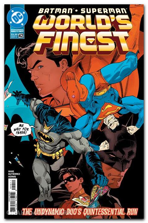 Batman Superman Worlds Finest #42 (2022) cover a