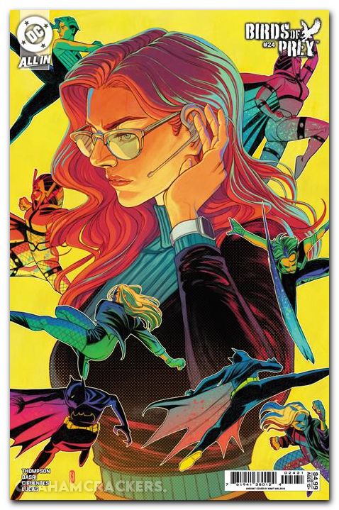 Birds Of Prey #24 (2023) cover b malavia variant