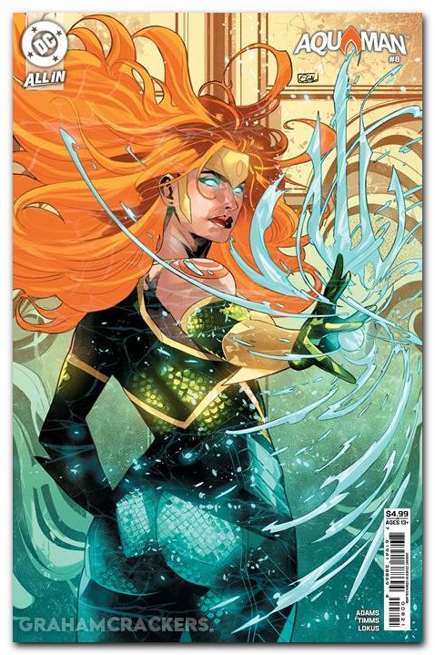 Aquaman #8 (2025) cover c galmon variant
