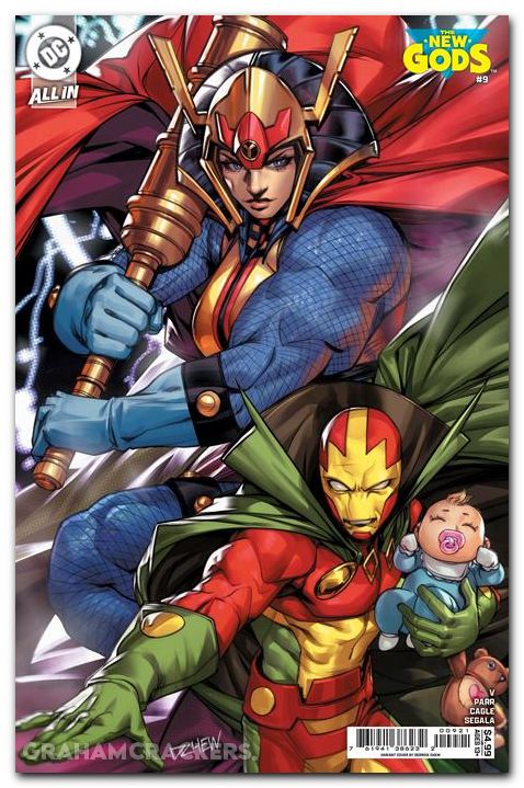 New Gods #9 (2024) cover b chew variant