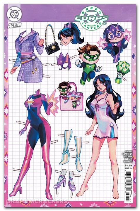 Green Lantern Corps #7 (2025) cover c gonzales variant