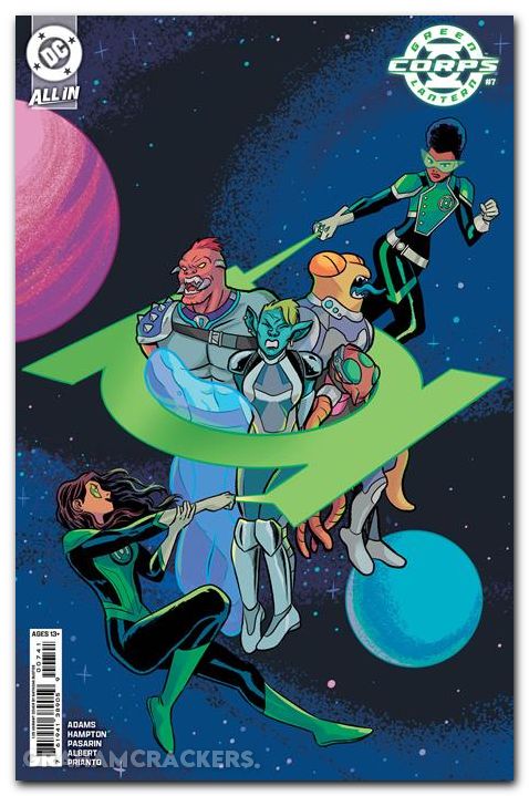 Green Lantern Corps #7 (2025) cover d bustos variant