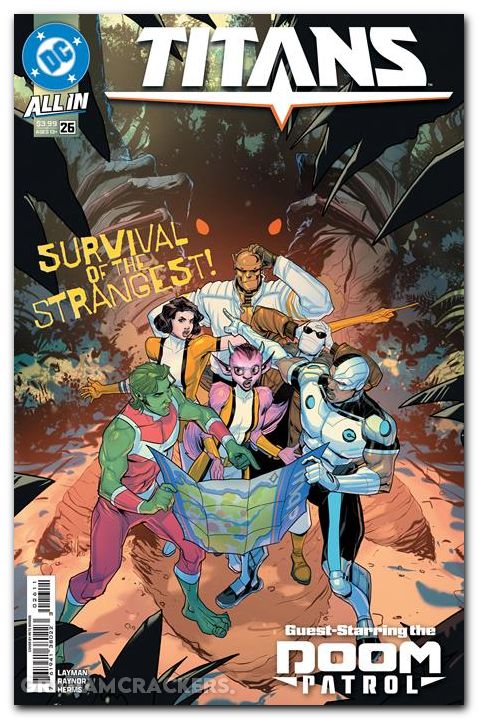 Titans #26 (2023) cover a