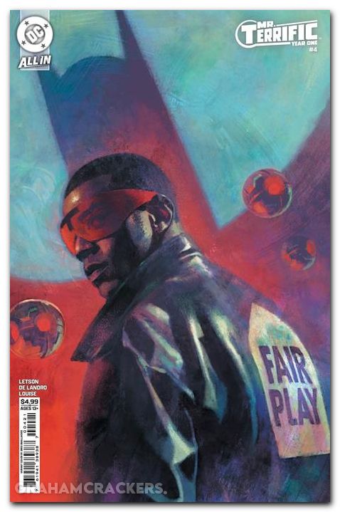 Mr Terrific Year One #4 (2025) cover b smallwood variant