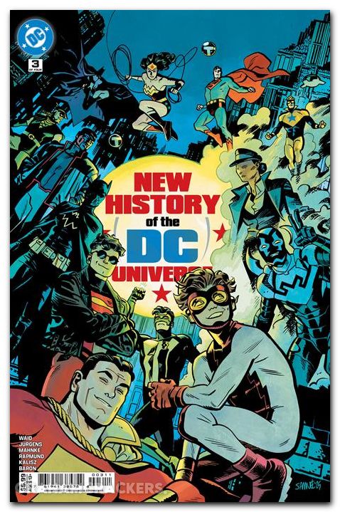 New History Of The DC Universe #3 (2025) cover a