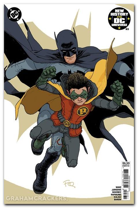 New History Of The DC Universe #3 (2025) cover c quitely variant