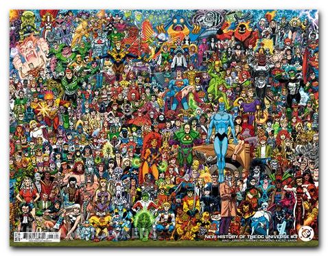 New History Of The DC Universe #3 (2025) cover d koblish legacy variant