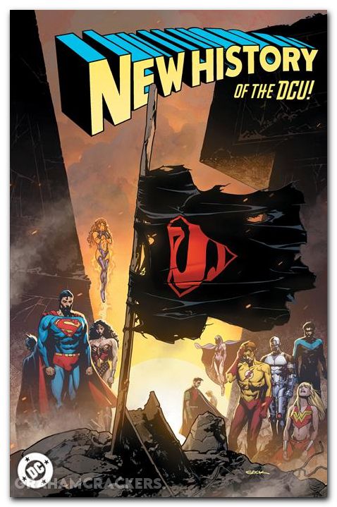 New History Of The DC Universe #3 (2025) cover e sook foil variant