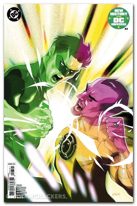 New History Of The DC Universe #3 (2025) cover g kerschl variant