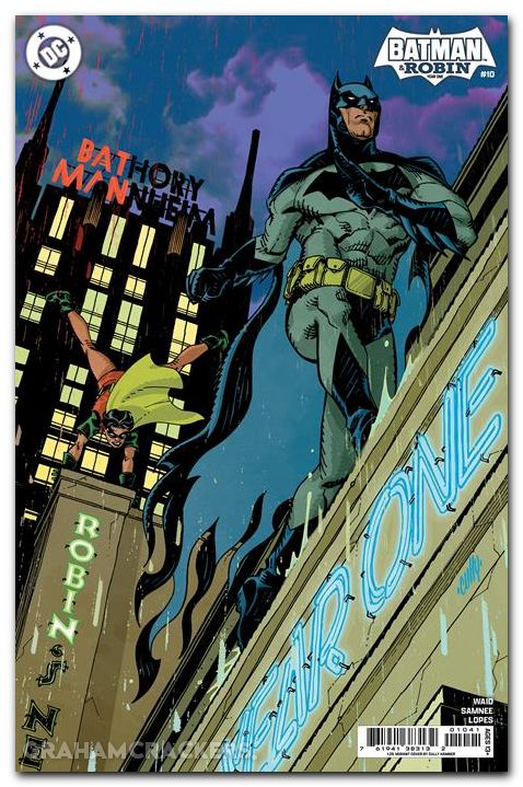 Batman And Robin Year One #10 (2024) cover d hamner variant