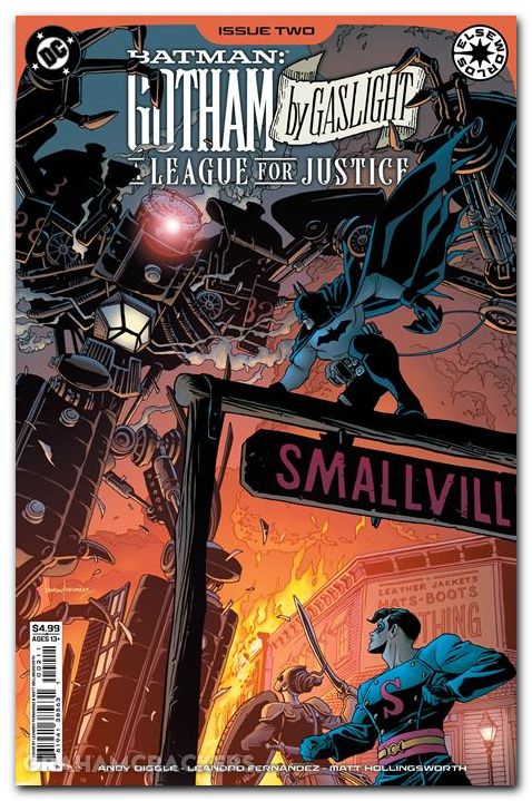 Batman Gotham By Gaslight A League For Justice #2 (2025) cover a
