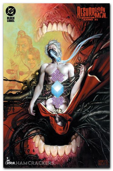 Resurrection Man Quantum Karma #5 (2025) cover b beach variant