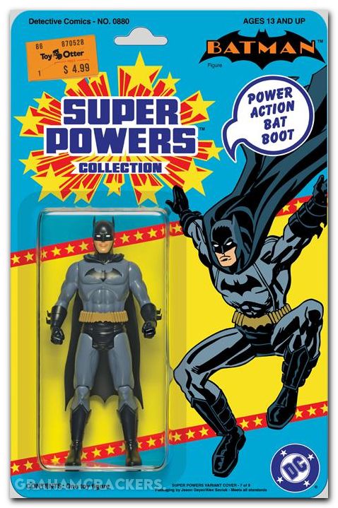 Detective Comics #880 (1937) 2025 facsimile edition cover b geyer super powers variant