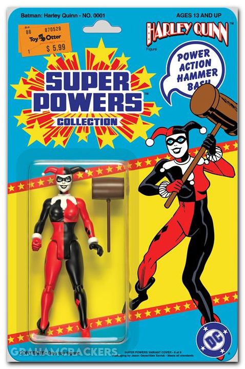 Batman Harley Quinn #1 (1999) 2025 facsimile edition cover b geyer super powers variant