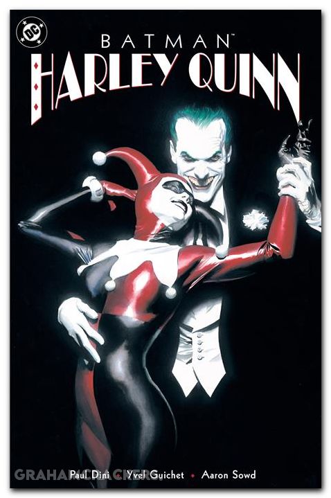 Batman Harley Quinn #1 (1999) 2025 facsimile edition cover c ross foil variant