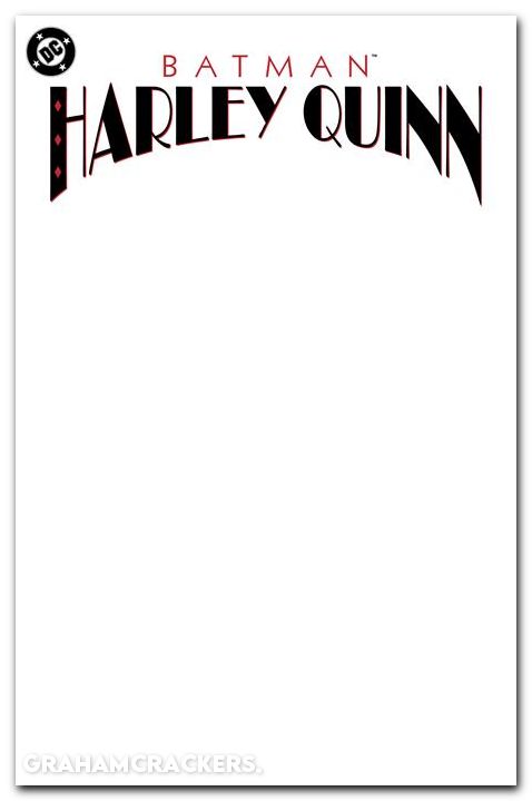 Batman Harley Quinn #1 (1999) 2025 facsimile edition cover d blank variant
