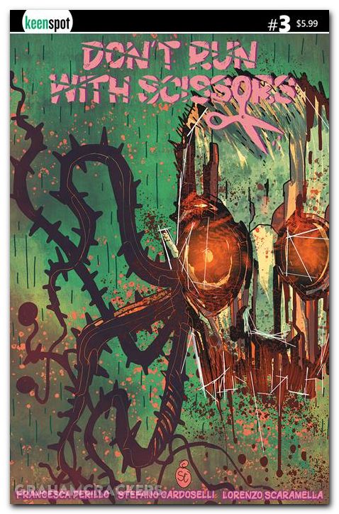 Dont Run With Scissors #3 cover a