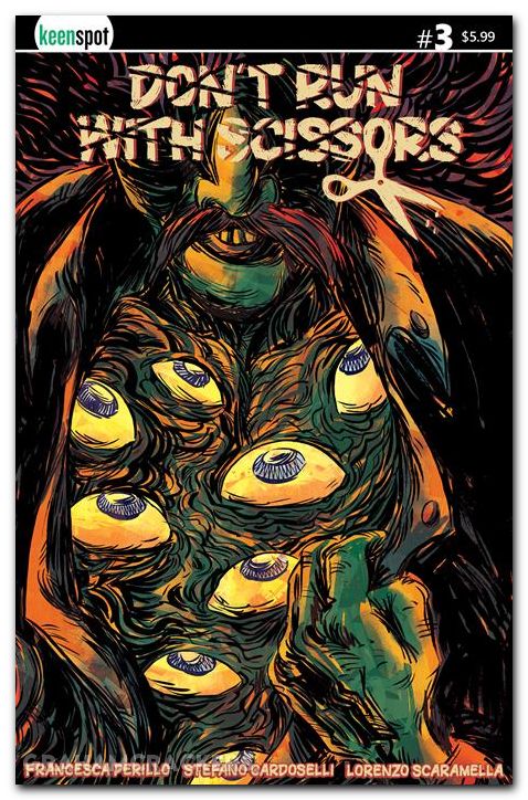Dont Run With Scissors #3 cover b scaramella variant