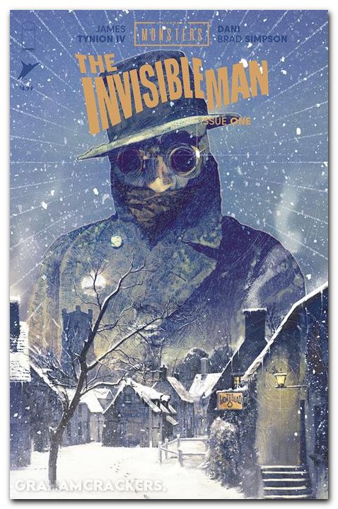 Universal Monsters The Invisible Man #1 (2025) cover b middleton variant