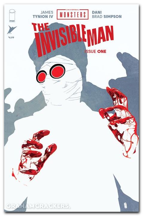 Universal Monsters The Invisible Man #1 (2025) cover g ward foil variant