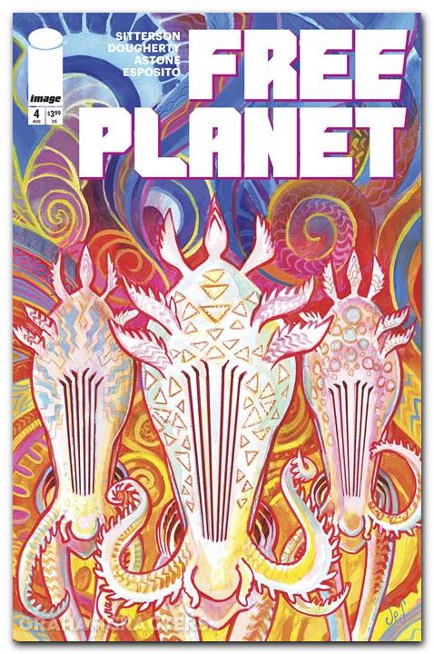 Free Planet #4 (2025) cover b dougherty tentacles variant