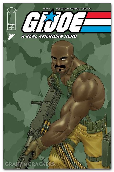 GI Joe A Real American Hero #319 (2023) cover c portela variant
