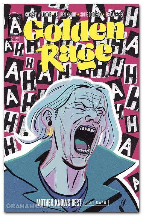 Golden Rage Mother Knows Best #5 (2025) cover a