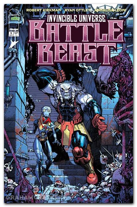 Invincible Universe Battle Beast #5 (2025) cover a