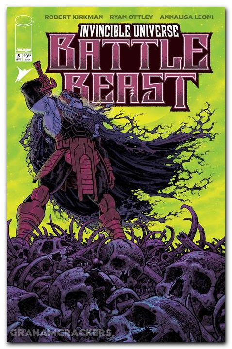 Invincible Universe Battle Beast #5 (2025) cover b moore variant