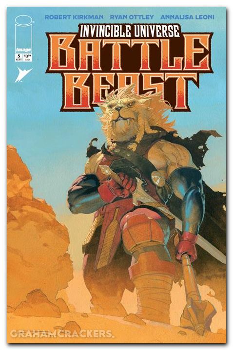 Invincible Universe Battle Beast #5 (2025) cover f ribic variant