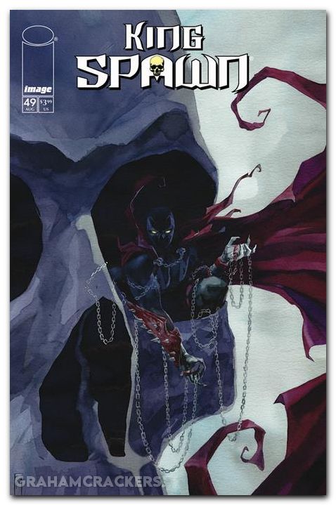 King Spawn #49 cover b mele variant