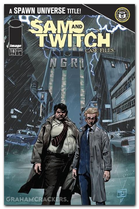 Sam And Twitch Case Files #18 (2024) cover a
