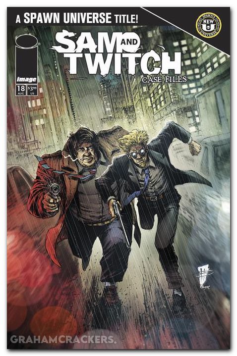 Sam And Twitch Case Files #18 (2024) cover b henriques variant