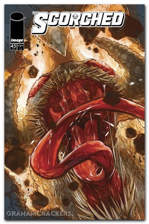 Spawn Scorched #45 cover b aguillo variant