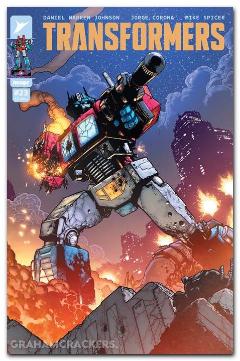 Transformers #23 (2023) cover d mahnke variant