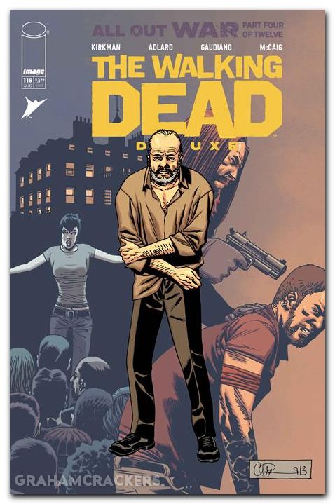 Walking Dead Deluxe #118 cover b adlard variant