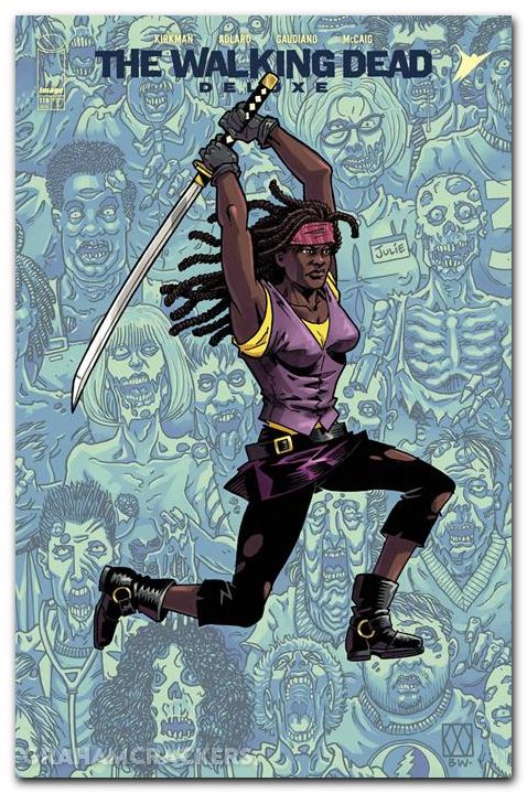 Walking Dead Deluxe #118 cover c wagner connecting variant