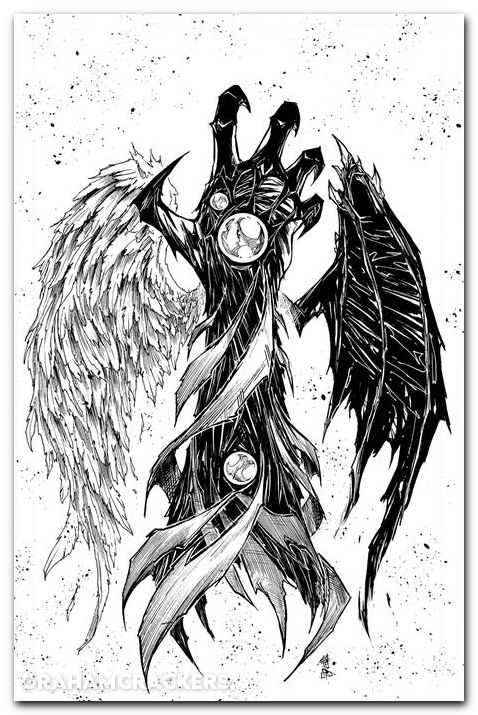 Witchblade #13 (2024) cover d cafaro b&w virgin variant