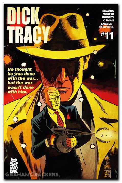 Dick Tracy #11 (2024) cover b francavilla variant