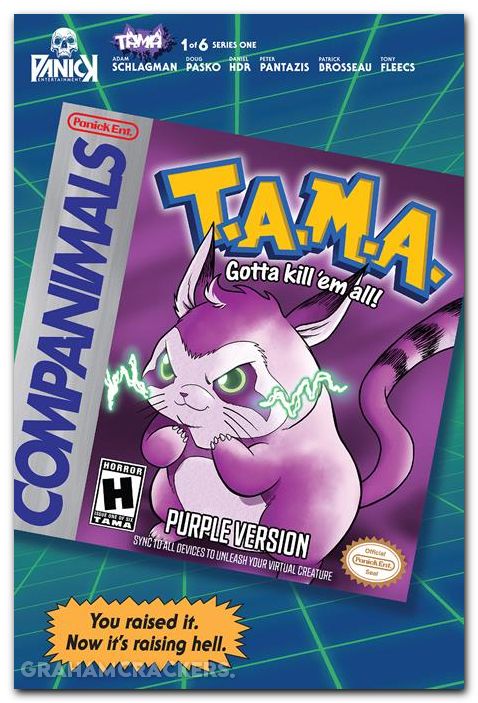 Tama #1 (2025) cover b fleecs video game homage variant