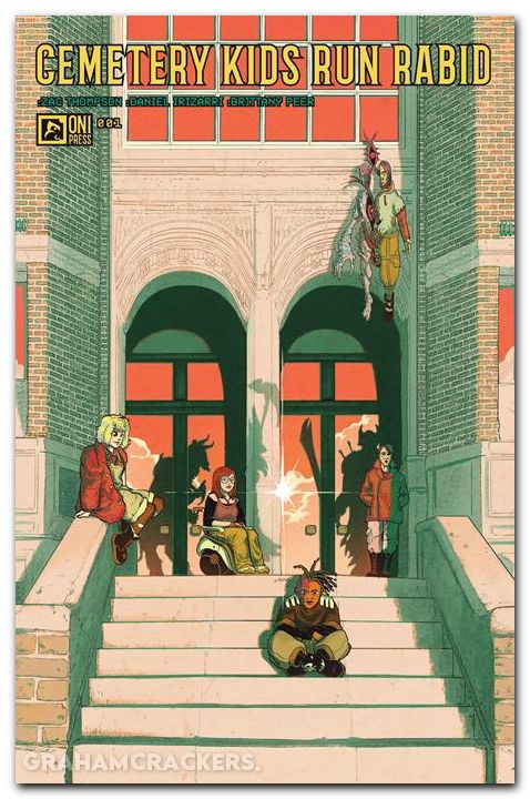 Cemetery Kids Run Rabid #1 (2025) cover c schall variant