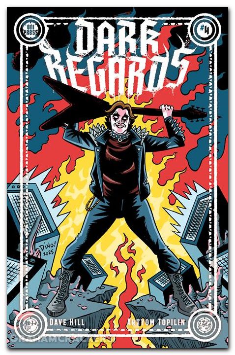 Dark Regards #4 (2025) cover b haspiel variant