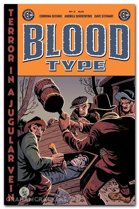 EC Blood Type #3 (2025) cover c monteys ec homage variant