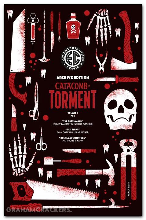 EC Catacomb Of Torment #2 (2025) cover e martin ec archive edition variant