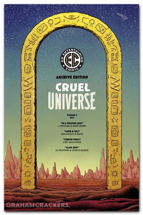 EC Cruel Universe #1 (2025) cover g ward ec archive edition variant