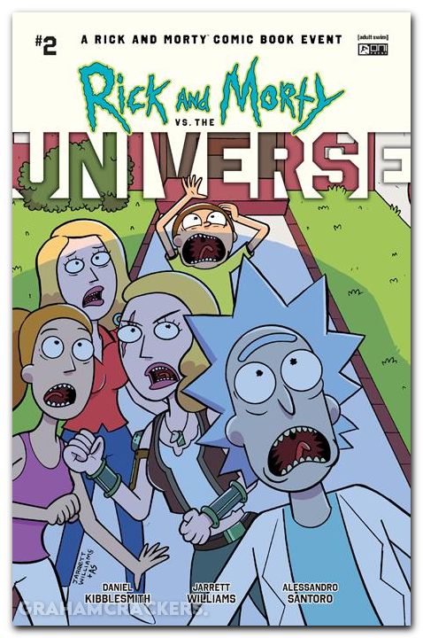 Rick And Morty Vs The Universe #2 (2025) cover e williams prime variant